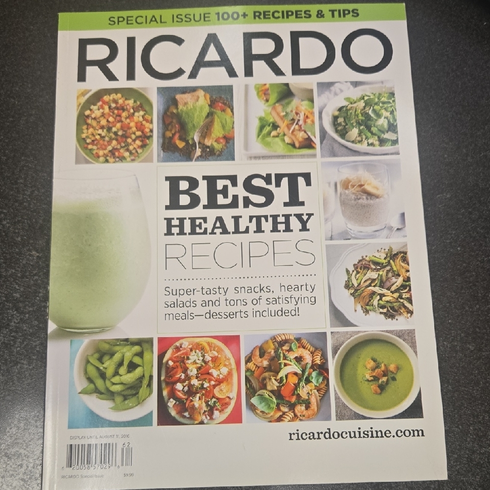 Best Healthy Recipes Cookbook Magazine 2016